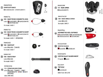 他社と何が違う？SIDIのリペアパーツが多い理由