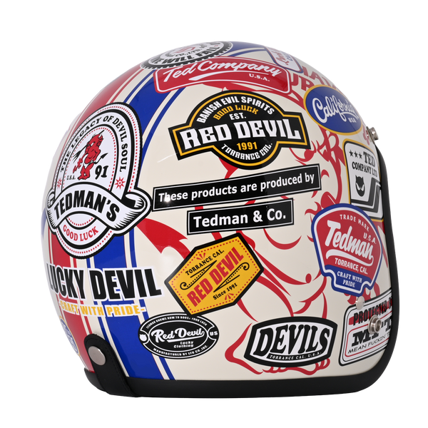 マルシンヘルメット | TEDMAN TMH-17 STICKER(11月中旬発売)