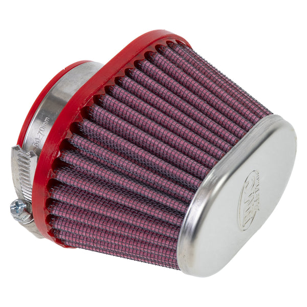 キャブレター用 コニカルエアフィルター FBPF50-70C | シングルエア メタルトップ Φ50 フィルター長71mm