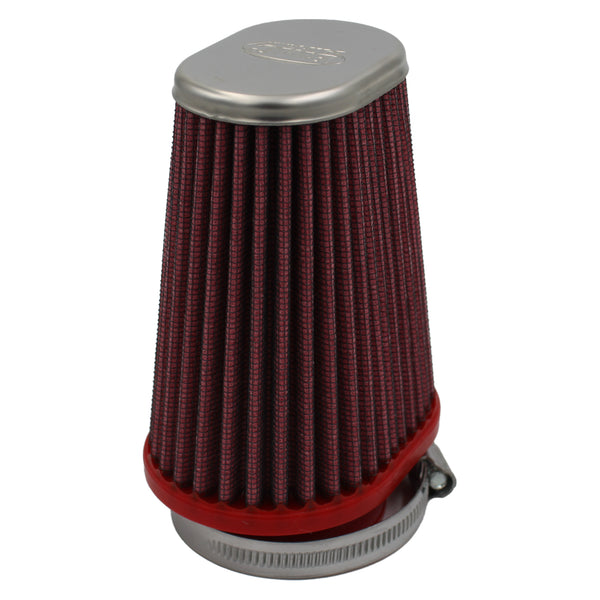 キャブレター用 コニカルエアフィルター FBPF55-120C | シングルエア メタルトップ Φ55 フィルター長120mm