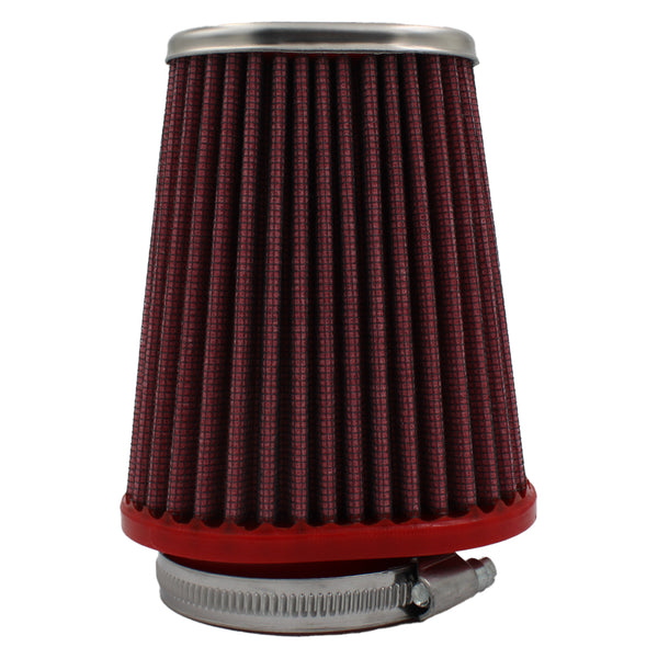 キャブレター用 コニカルエアフィルター FBPF55-120C | シングルエア メタルトップ Φ55 フィルター長120mm
