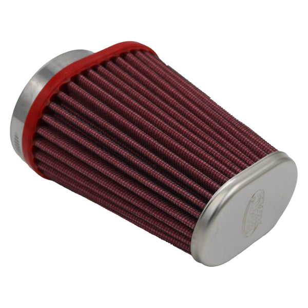 キャブレター用 コニカルエアフィルター FBPF55-120C | シングルエア メタルトップ Φ55 フィルター長120mm