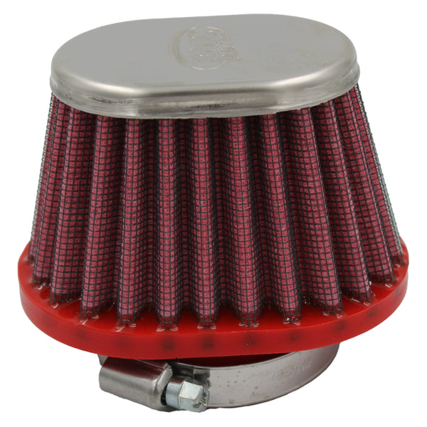 キャブレター用 コニカルエアフィルター FMSA50-66O | シングルエア メタルトップ Φ50 フィルター長66mm