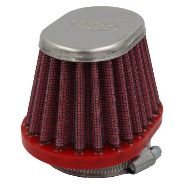 キャブレター用 コニカルエアフィルター FMSA50-66O | シングルエア メタルトップ Φ50 フィルター長66mm