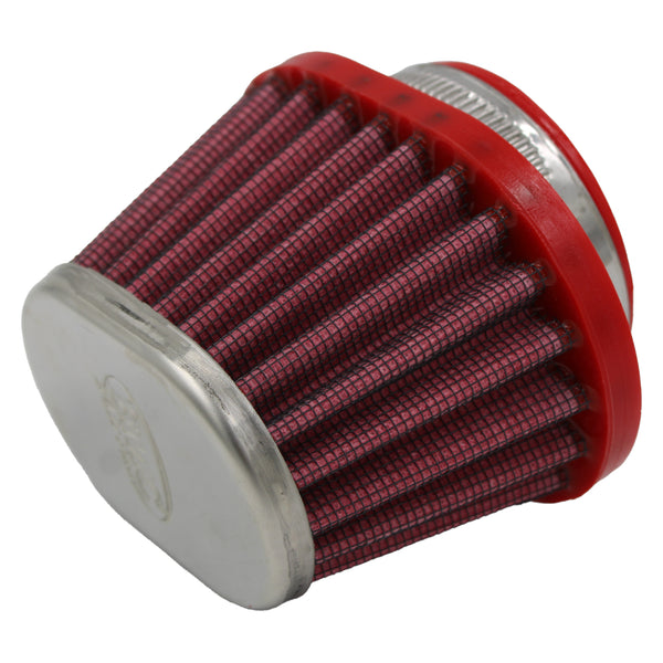 キャブレター用 コニカルエアフィルター FMSA50-66O | シングルエア メタルトップ Φ50 フィルター長66mm