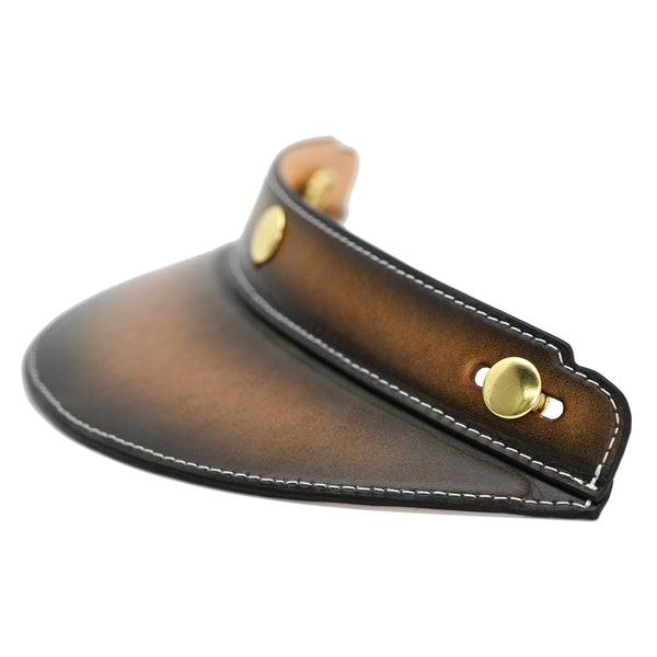 マルシンヘルメット | VINTAGE LEATHER VISOR 【ヴィンテージレザーバイザー】